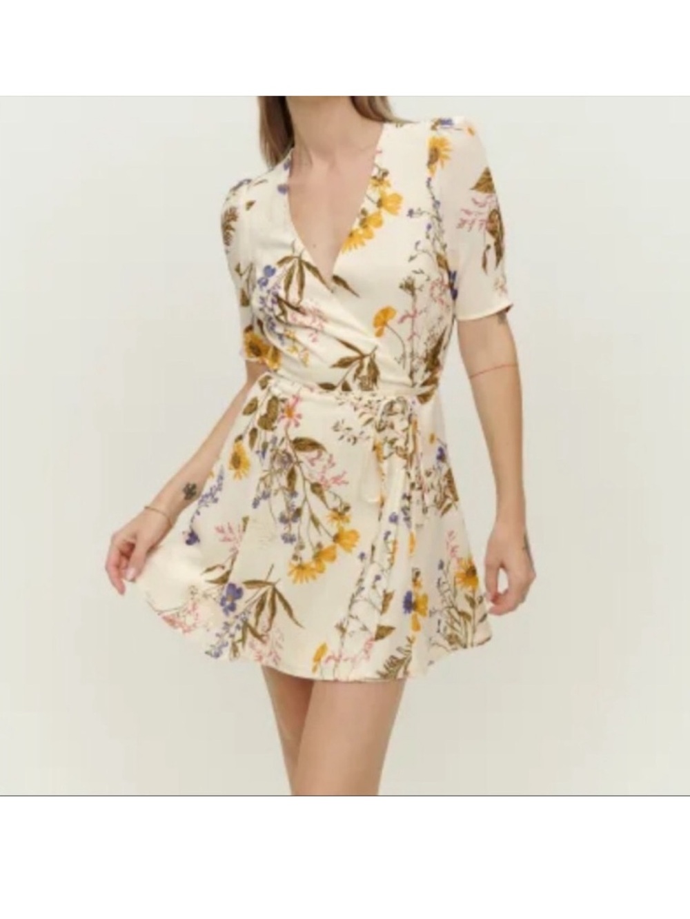 NWT Reformation Lucky Wrap Dress